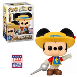 Mickey Mouse 1042 Funko POP! The Three Musketeers