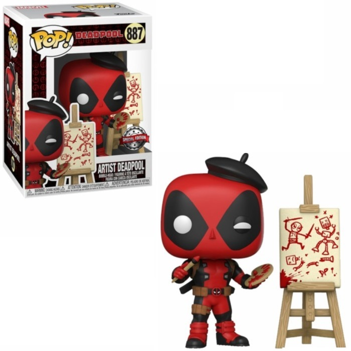 Artist Deadpool 887 Funko POP! - Marvel Special Edition