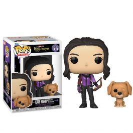 Kate Bishop with Lucky The Pizza Dog 1212 Funko POP – Hawkeye Marvel