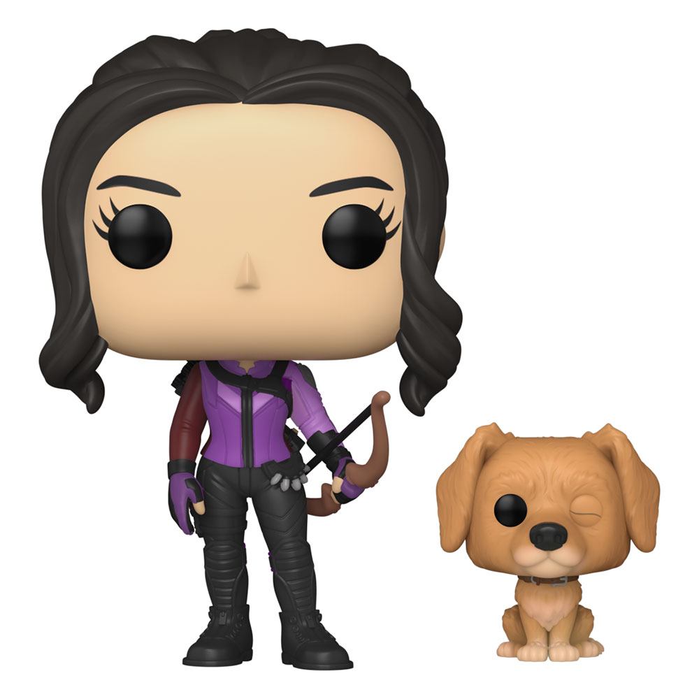Kate Bishop with Lucky The Pizza Dog 1212 Funko POP - Hawkeye Marvel - obrazek 4
