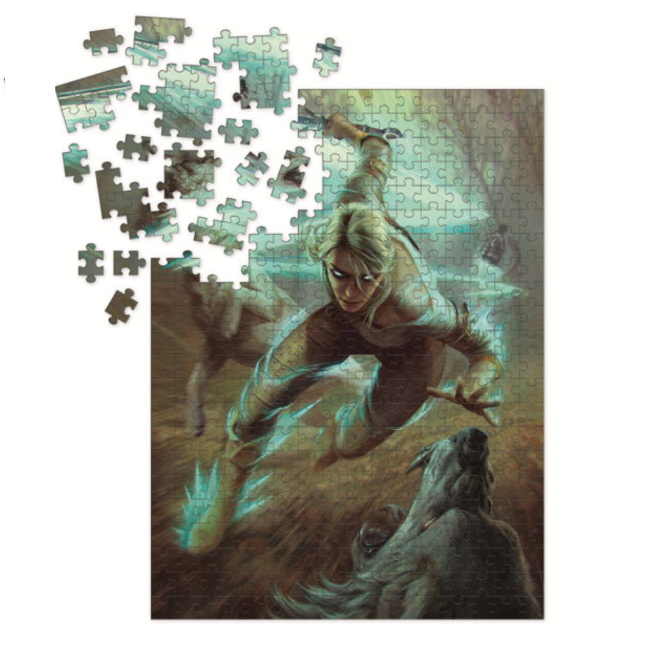 Witcher 3 Wild Hunt Puzzle Ciri and the Wolves - obrazek 3