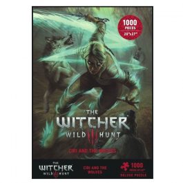 Witcher 3 Wild Hunt Puzzle Ciri and the Wolves