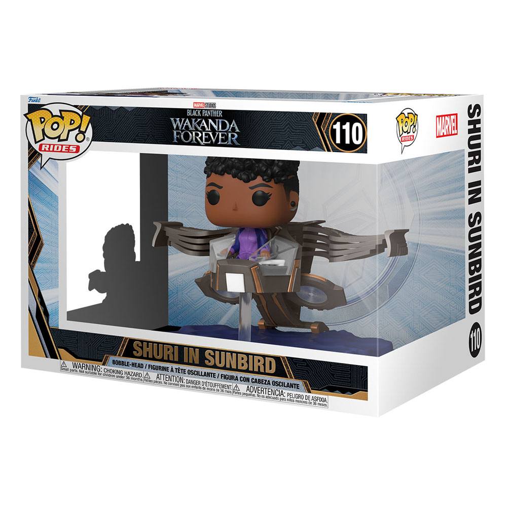 Shuri in Sunbird 110 Funko POP! Rides - Black Panther Wakanda Forever - obrazek 2