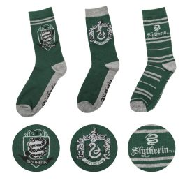 Skarpetki Slytherin 3-pak – Harry Potter