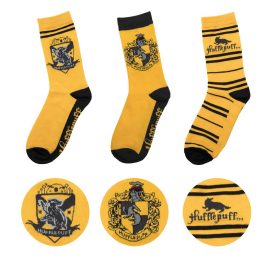 Skarpetki Hufflepuff 3-pak – Harry Potter
