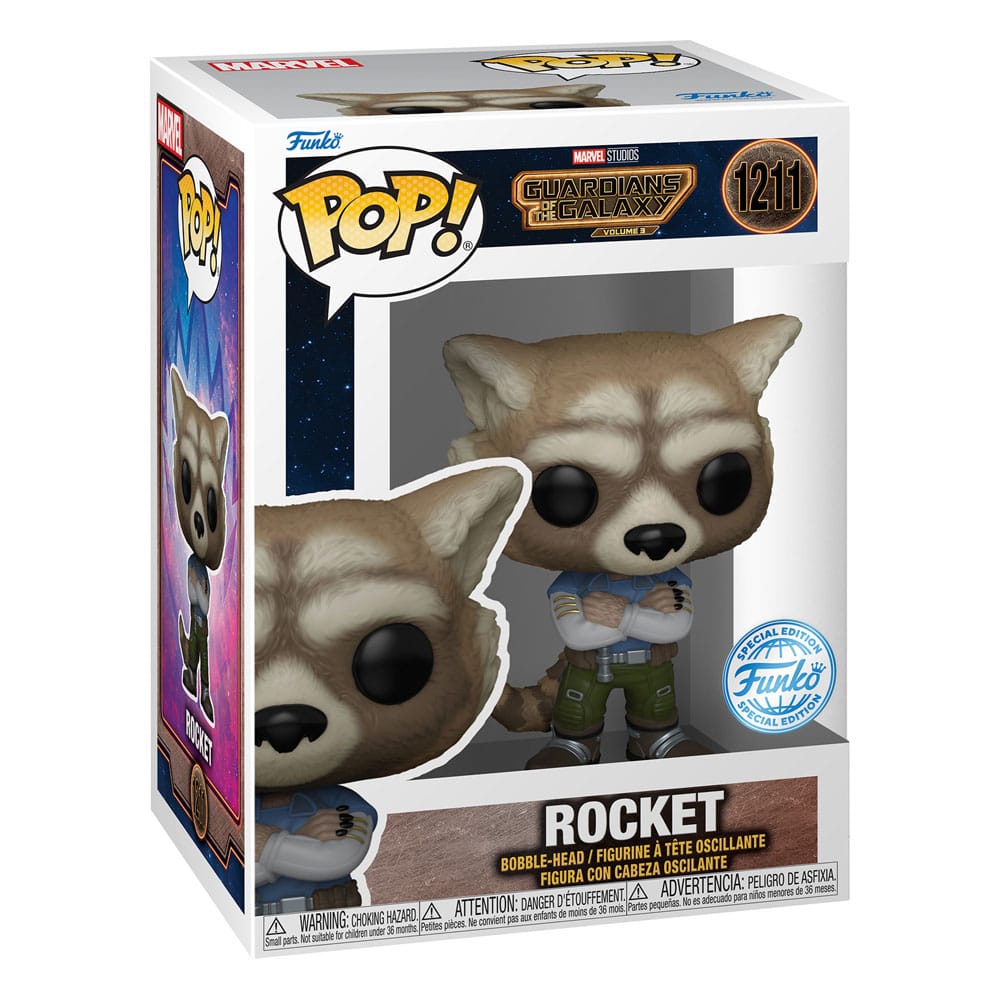 Rocket 1211 Funko POP! SE - Guardians of the Galaxy Vol. 3 - obrazek 3