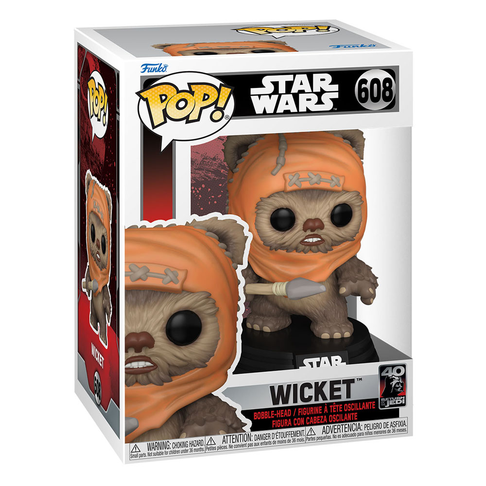 Wicket 608 Funko POP! - Star Wars Return of the Jedi 40th Anniversary - obrazek 2