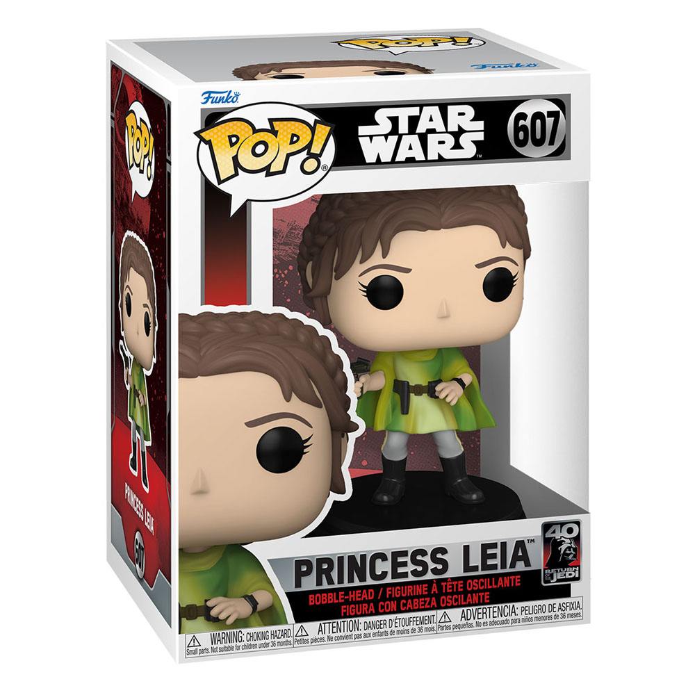 Princess Leia 607 Funko POP! - Star Wars Return of the Jedi 40th Anniversary - obrazek 3