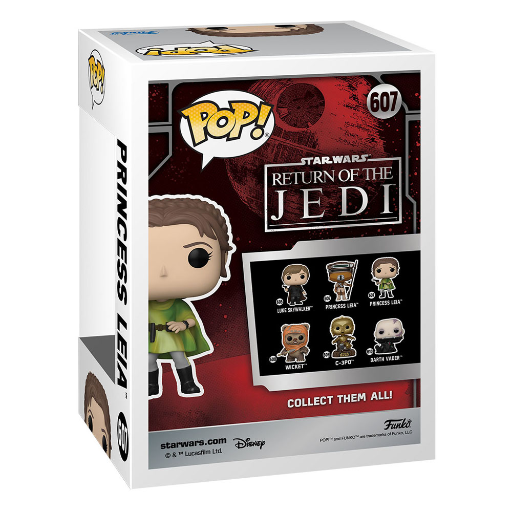 Princess Leia 607 Funko POP! - Star Wars Return of the Jedi 40th Anniversary - obrazek 4
