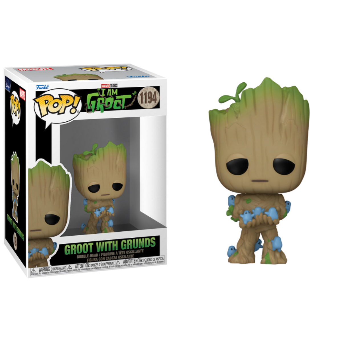 Groot with Grunds 1194 Funko POP! - I am Groot
