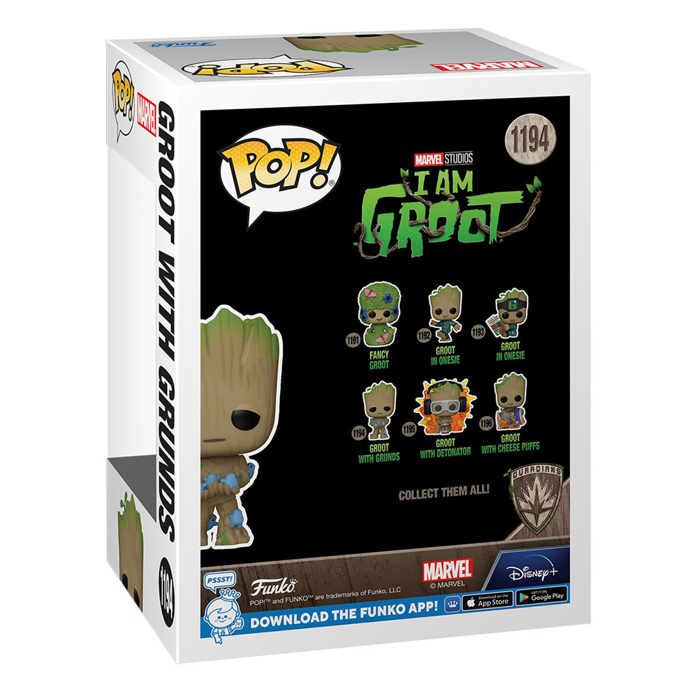 Groot with Grunds 1194 Funko POP! - I am Groot - obrazek 4