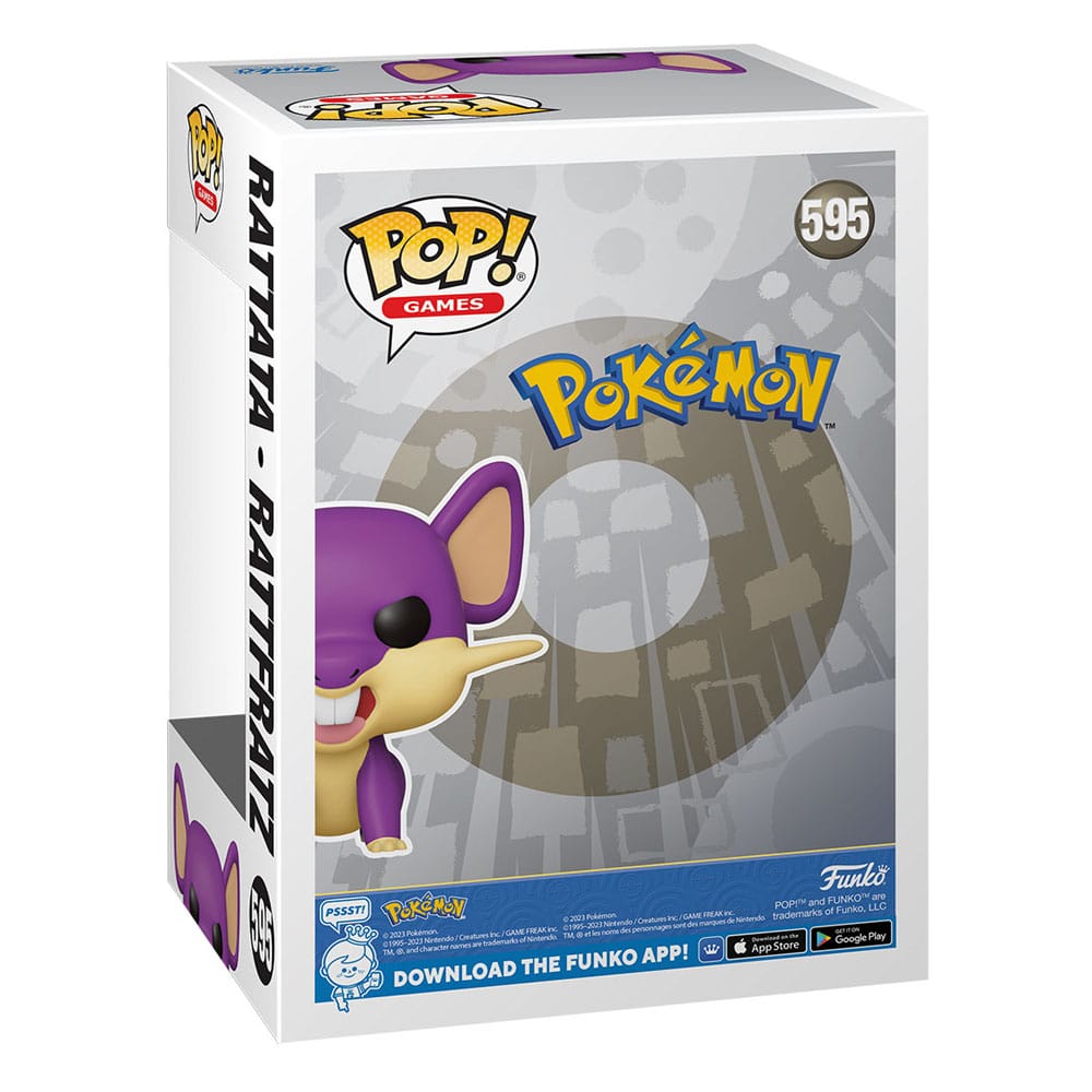 Rattata 595 Funko POP! - Pokemon - obrazek 4