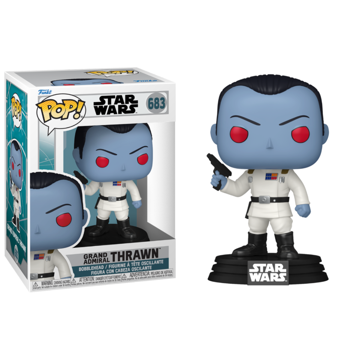 Grand Admiral Thrawn 683 Funko POP! - Star Wars: Ahsoka