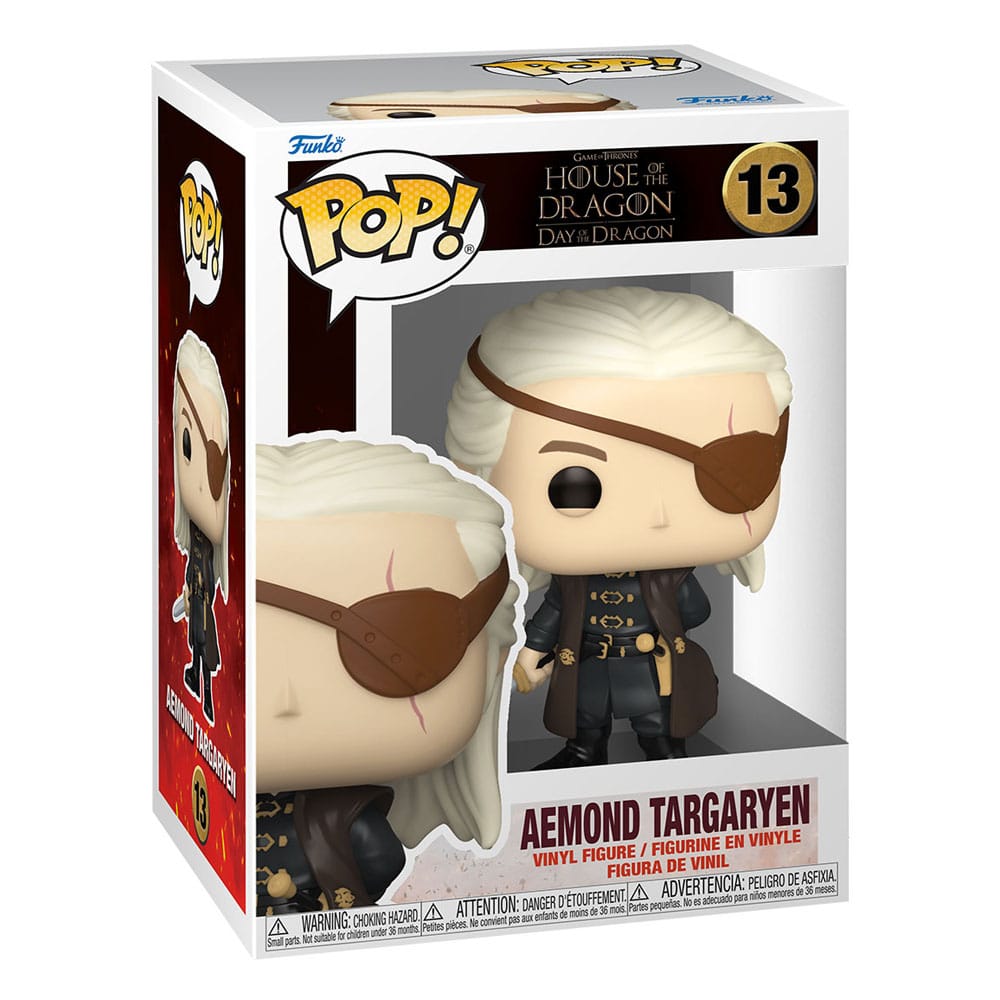 Aemond Targaryen 13 Funko POP! - House of the Dragon - Ród Smoka - obrazek 2
