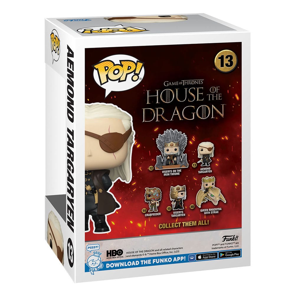 Aemond Targaryen 13 Funko POP! - House of the Dragon - Ród Smoka - obrazek 3