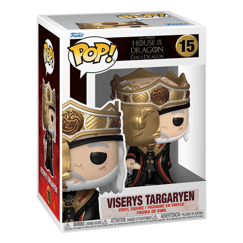 Masked Viserys Targaryen 15 Funko POP! - House of the Dragon - Ród Smoka - obrazek 2
