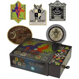 Puzzle Diagon Alley Shop Signs / szyldy sklepów z ulicy Pokątnej 1000 elementów – Harry Potter