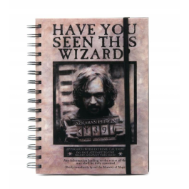 Zeszyt Notatnik WANTED SIRIUS BLACK – Harry Potter
