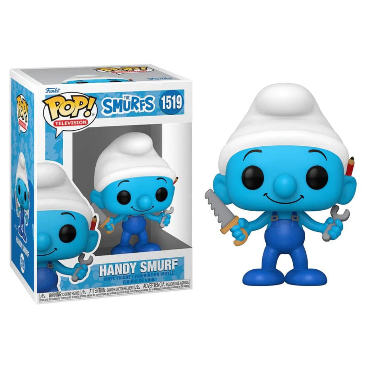 Handy Smurf 1519 Funko POP! - The Smurfs