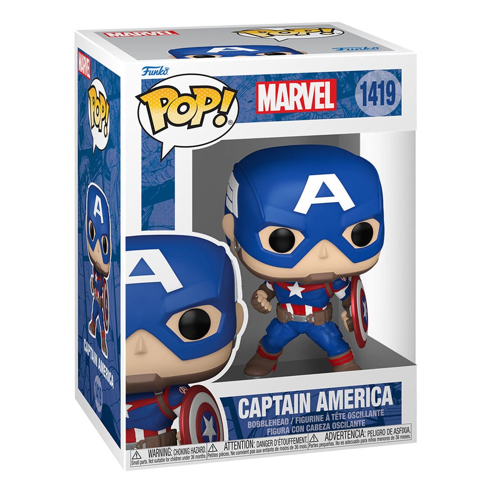 Captain America 1419 Funko POP! - Marvel - obrazek 3
