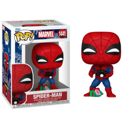 Holiday Spider – Man with open gift 1441 Funko POP! – Marvel