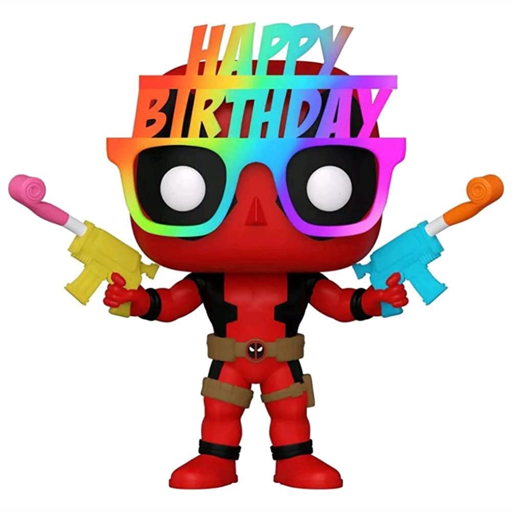 Deadpool (birthday glasses) 783 Funko POP! - Marvel Deadpool - obrazek 2