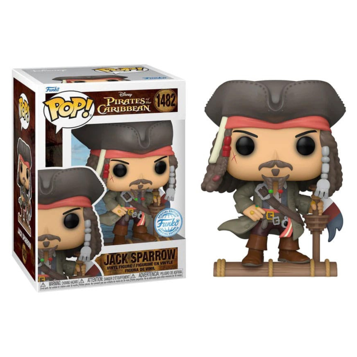 Jack Sparrow 1482 Funko POP! - Pirates of the Caribbean