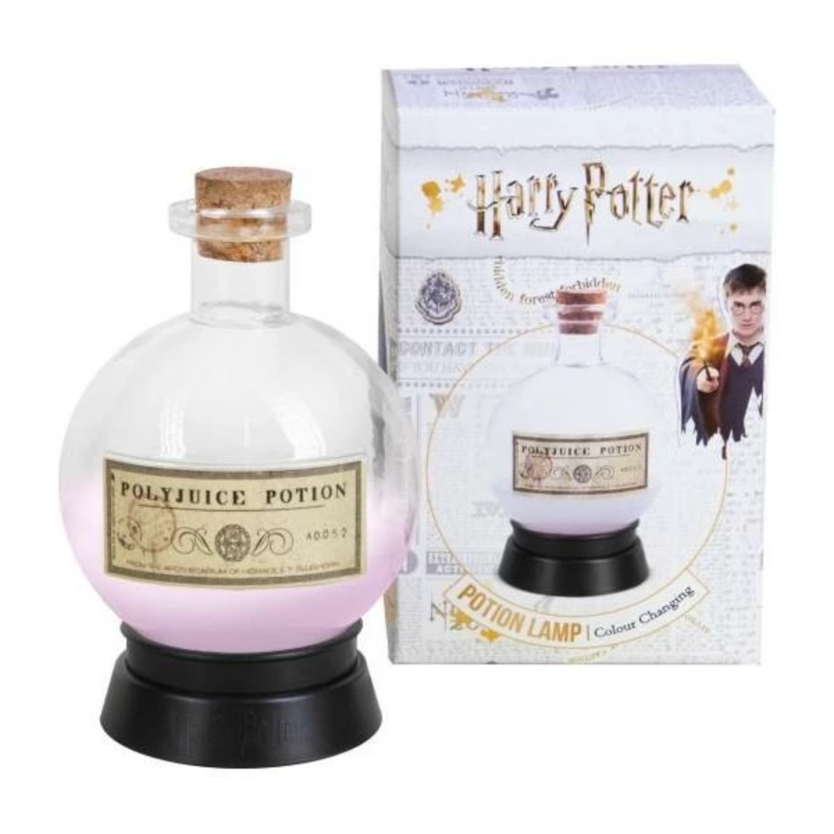Harry Potter – Lampka „Eliksir” Polyjuice Potion, zmienia kolory, 13 cm