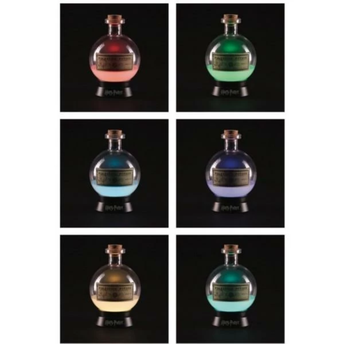 Harry Potter – Lampka „Eliksir” Polyjuice Potion, zmienia kolory, 13 cm - obrazek 2