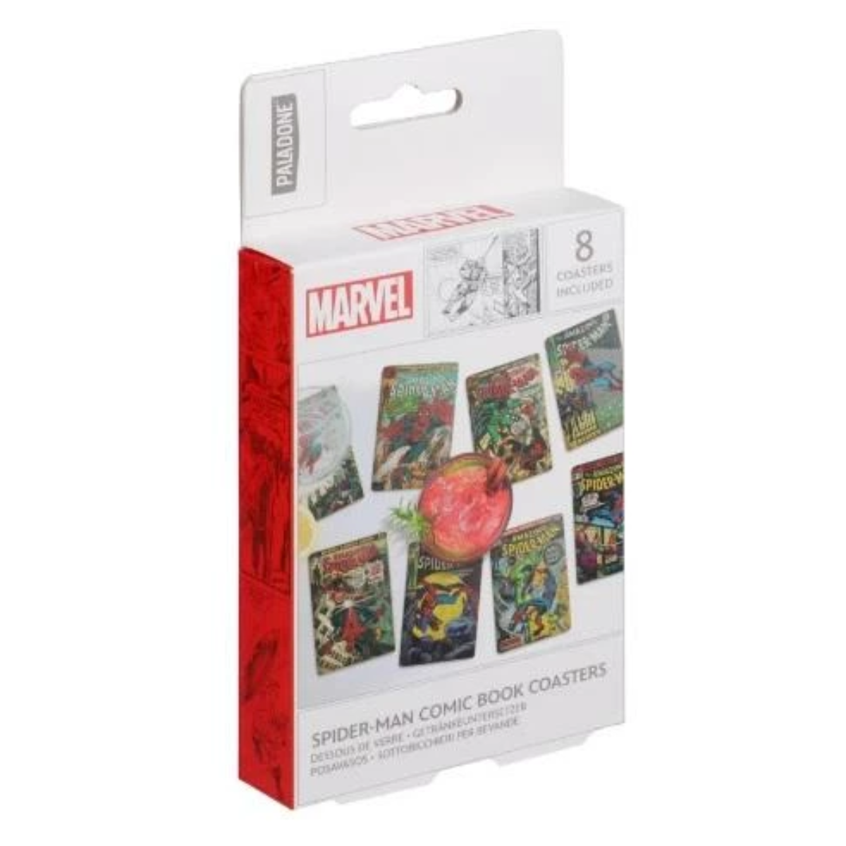 Marvel - Zestaw podkładek Spider-Man (8 szt., komiksowe okładki) - obrazek 3