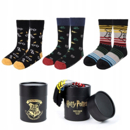 Harry Potter Skarpetki 3-Pack Hogwarts – skarpety 38-45