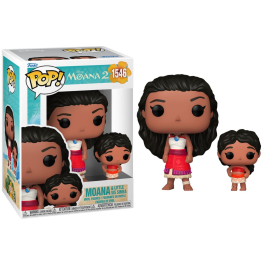 Moana w/ little sis Simea 1546 Funko POP! – Moana 2 Disney